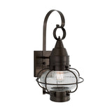 Classic Onion 16'' High 1-Light Outdoor Sconce - Bronze 1513-BR-SE Norwell