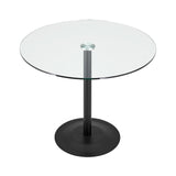 Ava 36" Bistro Table Black 15132BLK-KIT