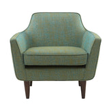 Madison Park Cruz Mid-Century Mid Century Accent Chair FUR100-0008 Blue-Green