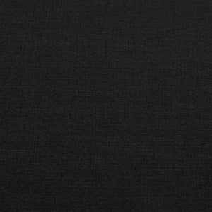 Kimora Black Linen Textured Fabric Sofa 151Black-S Meridian Furniture