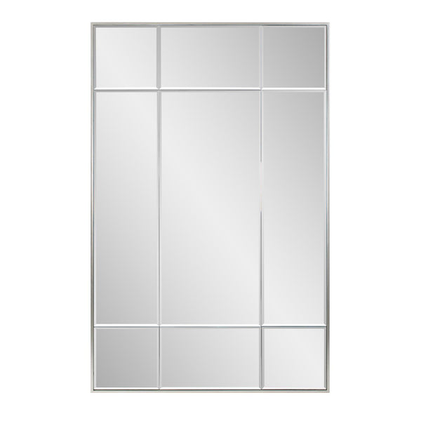 Howard Elliott Knightbridge Versatile Multi Paneled Mirror With Champagne Frame - Elegant Home Decor Accent Piece Silver Mdf,Wood,Glass 15230-howard-elliott