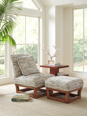 Lexington Tommy Bahama Home Lagoon Lamp Table - Elevate Your Space With Contemporary Island Style And Elegant Floating Shelves Bali  536-952