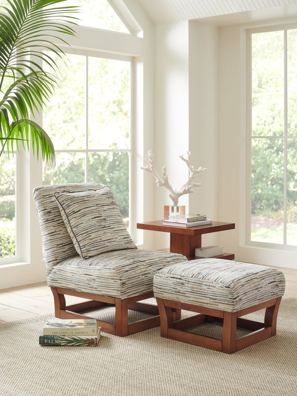 Lexington Tommy Bahama Home Lagoon Lamp Table - Elevate Your Space With Contemporary Island Style And Elegant Floating Shelves Bali  536-952