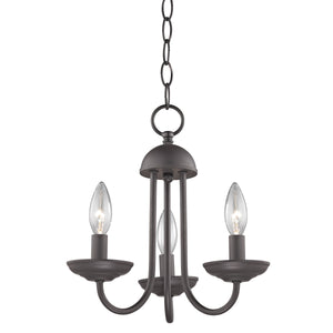 Montgomery 12'' Wide 3-Light Chandelier - Oil Rubbed Bronze 1523CH/10 Thomas