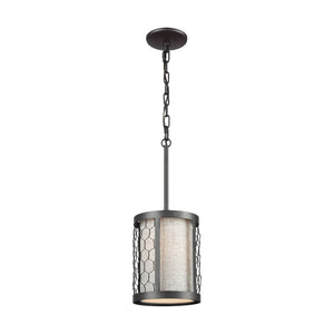 Filmore 9'' Wide 1-Light Mini Pendant - Oil Rubbed Bronze 15241/1 Elk Lighting