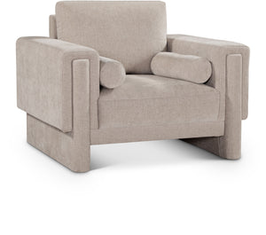 Madeline Beige Chenille Fabric Chair 152Beige-C Meridian Furniture