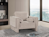 Madeline Beige Chenille Fabric Chair 152Beige-C Meridian Furniture