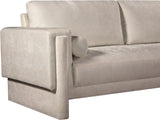 Madeline Beige Chenille Fabric Loveseat 152Beige-L Meridian Furniture