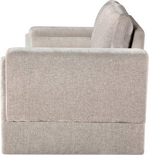 Madeline Beige Chenille Fabric Loveseat 152Beige-L Meridian Furniture