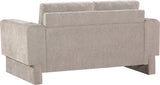 Madeline Beige Chenille Fabric Loveseat 152Beige-L Meridian Furniture