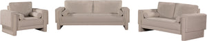 Madeline Beige Chenille Fabric Sofa 152Beige-S Meridian Furniture