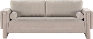 Madeline Beige Chenille Fabric Sofa 152Beige-S Meridian Furniture