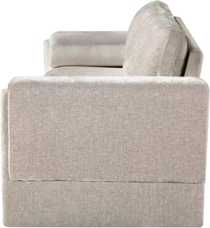 Madeline Beige Chenille Fabric Sofa 152Beige-S Meridian Furniture