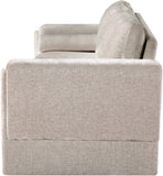 Madeline Beige Chenille Fabric Sofa 152Beige-S Meridian Furniture