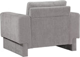 Madeline Grey Chenille Fabric Chair 152Grey-C Meridian Furniture