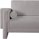 Madeline Grey Chenille Fabric Chair 152Grey-C Meridian Furniture