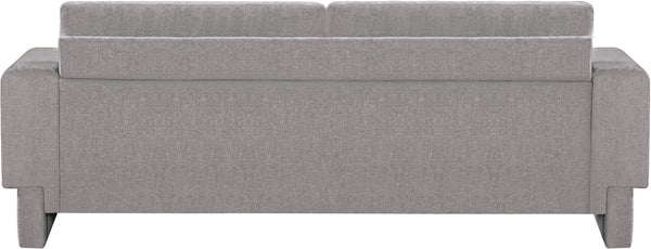 Madeline Grey Chenille Fabric Sofa 152Grey-S Meridian Furniture