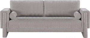 Madeline Grey Chenille Fabric Sofa 152Grey-S Meridian Furniture