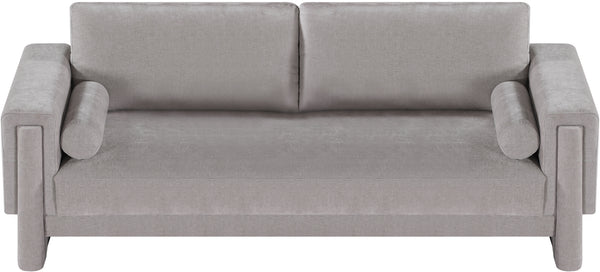Madeline Grey Chenille Fabric Sofa 152Grey-S Meridian Furniture