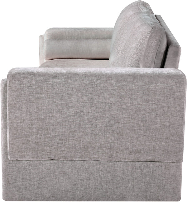 Madeline Grey Chenille Fabric Sofa 152Grey-S Meridian Furniture