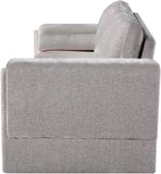 Madeline Grey Chenille Fabric Sofa 152Grey-S Meridian Furniture