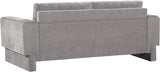 Madeline Grey Chenille Fabric Sofa 152Grey-S Meridian Furniture