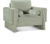 Madeline Mint Chenille Fabric Chair 152Mint-C Meridian Furniture