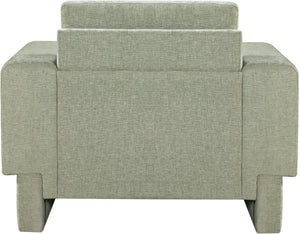 Madeline Mint Chenille Fabric Chair 152Mint-C Meridian Furniture