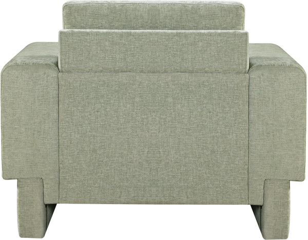 Madeline Mint Chenille Fabric Chair 152Mint-C Meridian Furniture