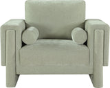 Madeline Mint Chenille Fabric Chair 152Mint-C Meridian Furniture