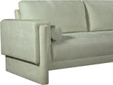 Madeline Mint Chenille Fabric Loveseat 152Mint-L Meridian Furniture