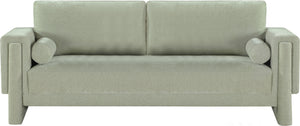 Madeline Mint Chenille Fabric Sofa 152Mint-S Meridian Furniture
