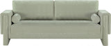 Madeline Mint Chenille Fabric Sofa 152Mint-S Meridian Furniture