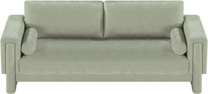Madeline Mint Chenille Fabric Sofa 152Mint-S Meridian Furniture
