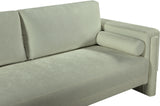 Madeline Mint Chenille Fabric Sofa 152Mint-S Meridian Furniture