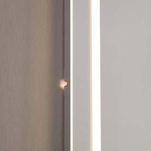 English Elm 60x30inch LED Bathroom Mirror with RGB Gradient, 3000-6000K Dimmable, Anti-Fog IP54, UL-Certified Mountable W2091P338771