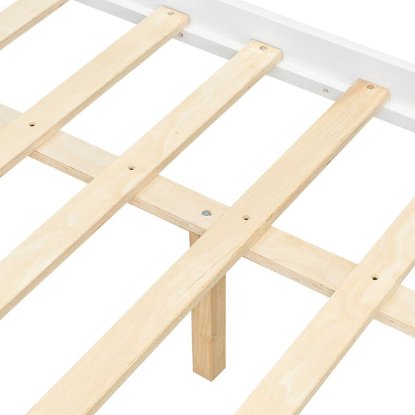English Elm Twin House Bed Solid Pine Kids Cottage Frame with Storage Drawers Imaginative Room N708P309247K
