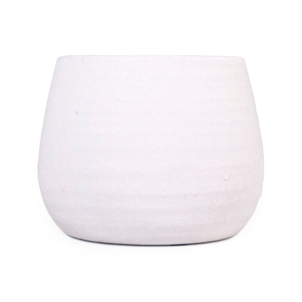 Matte White Vase (15300L A584A) Zentique