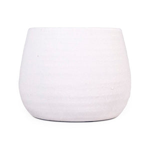 Matte White Vase (15300L A584A) Zentique