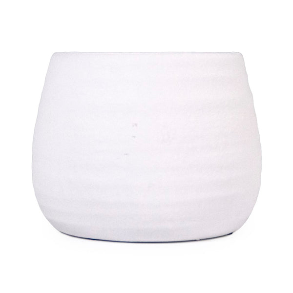 Matte White Vase (15300M A584A) Zentique