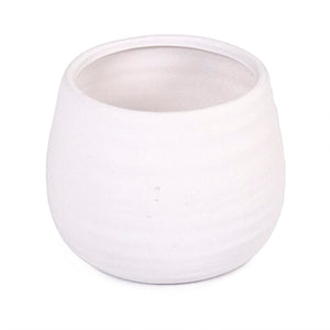 Matte White Vase (15300M A584A) Zentique