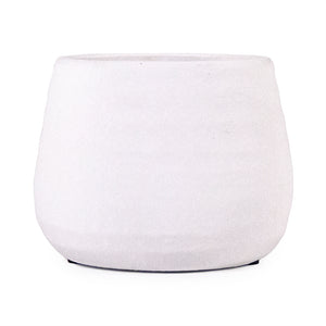 Matte White Vase (15300S A584A) Zentique