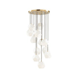 Indicus Chandelier White/Cream, Gold 15303 Wildwood