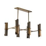 Stockman Chandelier Gold, Brown 15305 Wildwood