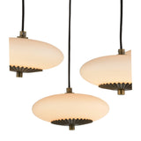 Collier Chandelier Gold, White/Cream 15307 Wildwood