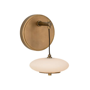 Collier Sconce Gold, White/Cream 15315 Wildwood