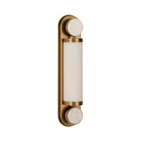 Emmons Sconce Gold, White/Cream 15321 Wildwood