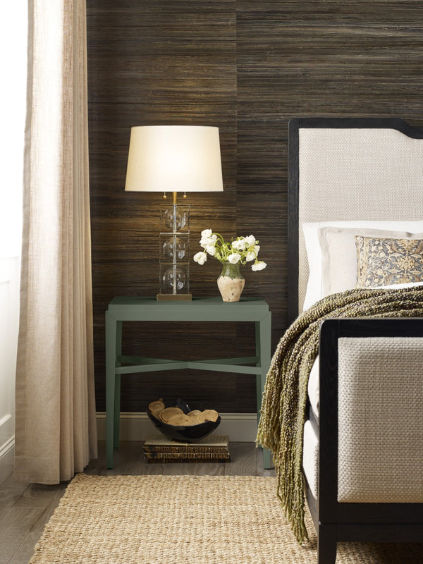 Wildwood Lasater Crystal Table Lamp With Stacked Prismatic Cubes And Antique Brass Accents — 30" Elegant Illumination 15332