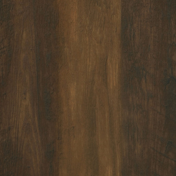 English Elm Flint Dark Pine Square Coffee Table — Minimalist Cubic Design, Durable Melamine Finish, Scratch-Resistant élégance B062P299836