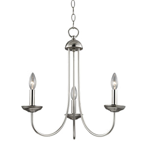 Montgomery 20'' Wide 3-Light Chandelier - Brushed Nickel 1533CH/20 Thomas